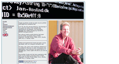 Desktop Screenshot of jan-roslind.dk